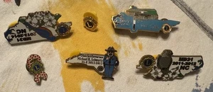 Six Lions Club Pins - Picture 1 of 2