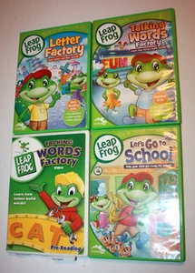 Lot of 4) Leap Frog DVD's - Picture 1 of 14