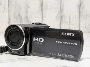 Sony HDR-CX170 Handycam 25x Zoom Camcorder HD Video Camera Japanese Black Tested - Picture 1 of 13