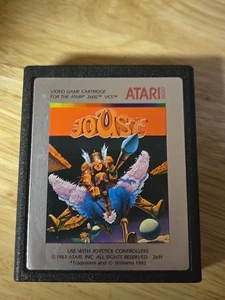 Atari 2600 Joust Game Cartridge Tested Vintage 1983 - Picture 1 of 3