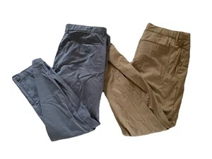 Goodfellow & Co Herren Hosen 2 Paar 38 W x 30 L Stretch Slim Fit Grau Khaki - Bild 1 von 6