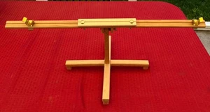 Marie Products “The Stand” Needlepoint Needlecraft Embroidery Wood Table Stand - Picture 1 of 11