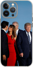 Trump Melania Trudeau Funny Love Joke Case Cover Silicone / Shockproof / MagSafe