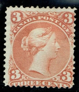 Canada 1868 3c Brown-Red Very Good Unused SG 58 Cat. £1,300.00 - Picture 1 of 1