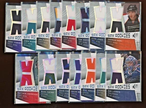 2008-09 SPx Rookies Jersey RC Lot Of 15 Cards XXXX/1299 - Bild 1 von 1