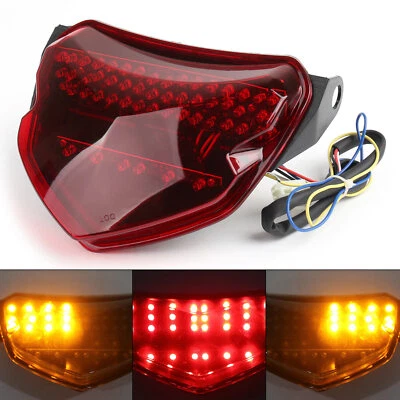 Nuevas señales de giro de luz trasera LED para Suzuki GSXR 600/750 GSXR-600 2004-2005 rojo V1 Foto 1 de 4