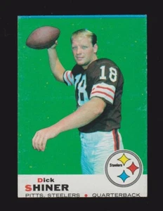 1969 Topps Football #64 Dick Shiner Maryland novato Steelers ex como nuevo A - Imagen 1 de 2