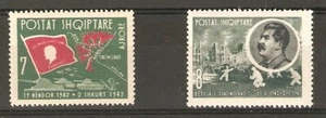 Albania 1963 MiNr 725 - 726 MNH** 20-th Annv Battle Stalingrad Stalin Airmail - Picture 1 of 1