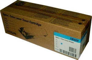 Tóner genuino marca Lexmark Optra C #1361211 cian 1361211 nuevo de lote antiguo - Imagen 1 de 1