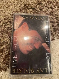 Clay Walker Live Laugh Love Cassette - Picture 1 of 2