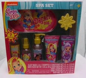 Sunny Day Spa Bath Set Kids Soap Shampoo Body Wash Hand Lotion Mask Mist - Picture 1 of 2