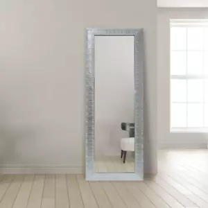 Rectangular HD Mirror Silver 52x152cm Bedroom Livingroom Hall Accent Home Décor - Picture 1 of 3