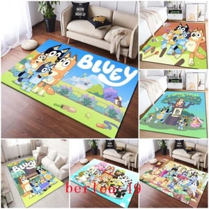 Kids Bingo Bluey Bedroom Decors Carpets Anti-Slip Rugs Doormat Floor Mats Gift - Picture 1 of 21