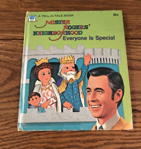 Whitman Tell a Tale Book Vintage Mister Rogers Neighborhood Everyone is Special