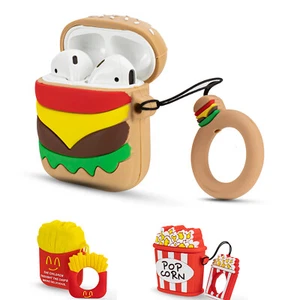 For Apple Airpods 1&2 Gen Ring Case Cute 3D Silicone Cover Anti Fall Dustproof - Picture 1 of 14