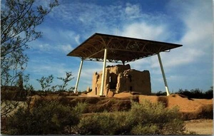 Casa Grande Ruins Hohokam Indianer Arizona Postkarte - Bild 1 von 2