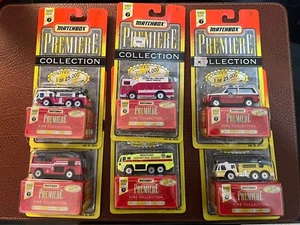 Matchbox Premiere Fire Collection - Series 7 - Entire Series- NIB - Picture 1 of 11