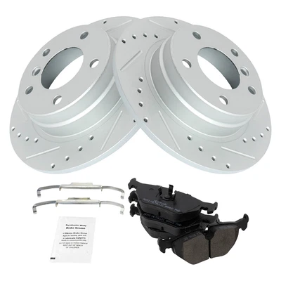 TRQ BKA20507 Brake Kit For BMW 323i 1998-1999 Rear 34211157334 Foto 1 de 4