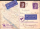 DR Lupo-Postkarte P312-02 + Zusatz - HANNOVER - DÄNEMARK - 10.5.43