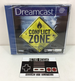 Conflict Zone SEGA Dreamcast Game Brand NEW Factory Sealed PAL