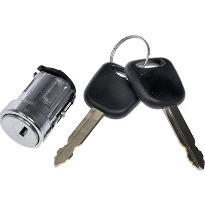 Cilindro de bloqueo de encendido para Mercury Mystique 1995-2000 | Carcasa cromada con llaves Foto 1 de 4