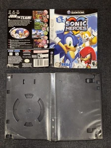 SIN JUEGO - SOLO ESTUCHE - Sonic Heroes Gamecube solo inserto - Imagen 1 de 5
