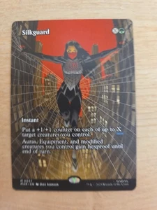 Silkguard - Borderless - Spider Man MAR 0037 - Pack Fresco - Magic The Gathering - Imagen 1 de 2