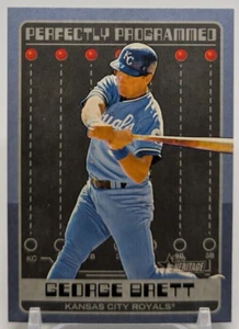 2024 Topps Heritage High Number #PP-3 George Brett Perfectly Programmed Insert - Picture 1 of 3