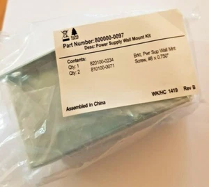 HATTERAS NETWORKS POWER SUPPLY WALL MOUNT KIT P/N 800000-0097 NEW - Picture 1 of 3