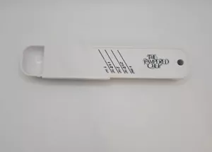Pampered Chef Adjust-A-Spoon Measuring Spoon White - Picture 1 of 6