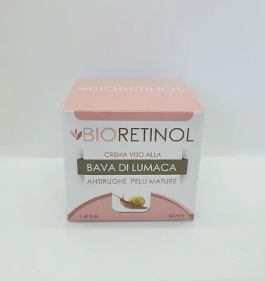 BIORETINOL CREMA VISO ANTIRUGHE ALLA BAVA DI LUMACA 50ML