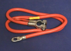 38" Top Post Positive Battery Cable 2 Gauge Deka East Penn MADE IN USA - Picture 1 of 6