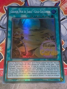 Carte YU GI OH GRANDE MER DE SABLE - GOLD GOLGONDA BLVO-FR055 - Picture 1 of 1