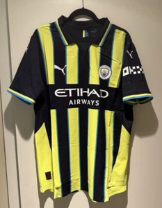 Manchester City FC 24/25 Puma Authentic Ultraweave Soccer Jersey 23.5’ Pt2Pt 3XL - Picture 1 of 9