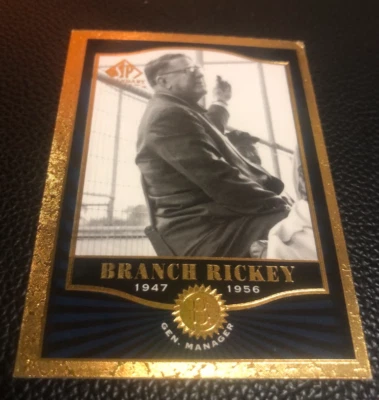 Branch Rickey, MLB Brooklyn Dodgers General Manager (Upper Deck) - Image 1 of 4