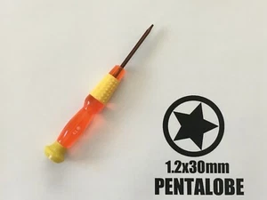 P5 Pentalobe Screwdriver 1.2mm 5-point Star Screwdriver for MacBook Air Pro - Picture 1 of 4