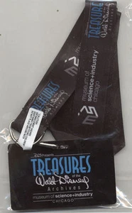 Treasures of The Walt Disney Archives Museum of Science Industry Chicago Lanyard - Picture 1 of 2