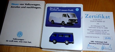 Herpa, 1/87 Volkswagen VW LT 93 Bus Di 1993 Limitato neuwertig IN Conf. Orig. - Immagine 1 di 4