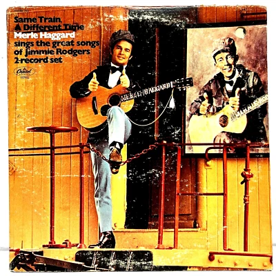 Merle Haggard Same Train A Different Time 1969 Vinyl Capitol Records 1st Press - Image 1 of 4