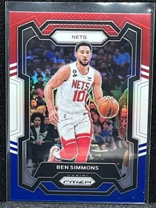 Ben Simmons 2023-24 Panini Prizm RED WHITE BLUE PRIZM NBA Card Nets #26 - Picture 1 of 1