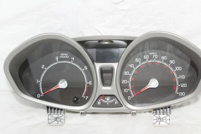 Speedometer Instrument Cluster Dash Panel Gauges 2011 Ford Fiesta 35,041 Miles - Image 1 of 4
