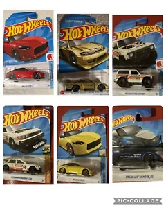 BN BULK Hot Wheels CAR NISSAN Z LEAF NISMO SILVIA S15 PROTO MAXIMA PATROL JDM - Foto 1 di 12
