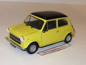 WELLY VINTAGE MINI COOPER 1300 YELLOW BLACK 5.5 INCHES NO BOX 22496 FREE SHIP - Picture 1 of 6