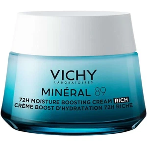 Vichy Minéral 89 72H Moisture Boosting Rich Cream Locks In Hydration 50ml NEW - Picture 1 of 2