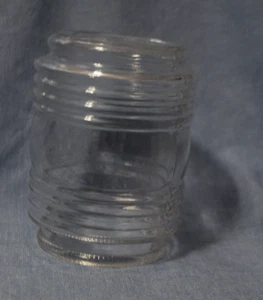 Vintage Porch Hall Ceiling Light Fixture Pressed Glass SHADE ONLY 3 3/16" Fitter - Picture 1 of 3