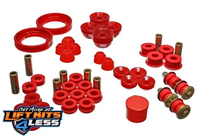 Energy Suspension Hyper-Flex System - 红色 - Incl.FCntrl.Arm BushingF Strut Bush。 — 第 1/2 张图片