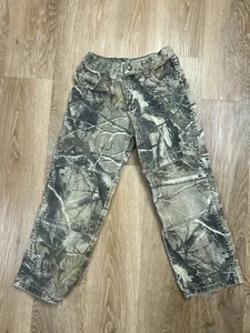 Wrangler Pants Boys 10 Regular Camo Camouflage Outdoor Hunting Cotton Jeans - Picture 1 of 8