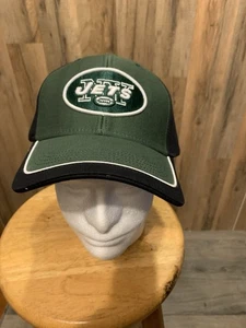 New York Jets Men's NFL Apparel Cap Green Strap Back - Picture 1 of 5