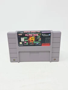 Ms Pac Man Super Nintendo Entertainment System SNES nur Original Cartridge - Bild 1 von 6