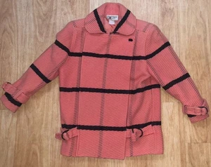 Vintage Courreges Paris Damen Jacke klein hübsch Winter Unikat Designer Mantel - Bild 1 von 12
